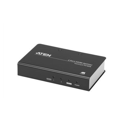 Podwójny rozdzielacz HDMI True 4K - Aten VS182B | 2-portowy, wejście: 1 x HDMI typ A żeński